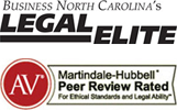 AV Martindale-Hubbell Peer Review Rated For Ethical Standards And Legal Ability